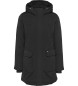 Tommy Jeans Parka tecnico nero