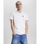 Tommy Jeans Classic cut polo shirt with white patch