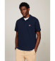 Tommy Jeans Regular fit poloshirt met marineblauw Tommy-patch