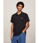 Tommy Jeans Regular fit poloshirt med sort patch