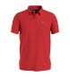 Tommy Jeans Polo slim con logo rosso