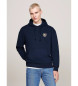 Tommy Jeans Sweatshirt com capuz com cordo para a Marinha