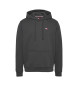 Tommy Jeans Tommy grijs sweatshirt met koord en patch