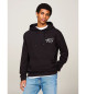 Tommy Jeans Tommy Signatur Logo Sweatshirt schwarz