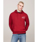 Tommy Jeans Sweat-shirt avec logo Tommy signature rouge