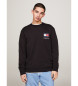Tommy Jeans Essential sweatshirt med sort logo