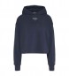 Tommy Jeans Sweatshirt com logótipo essencial azul-marinho