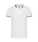 Tommy Jeans Polo slim fit con punta bianca