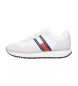 Tommy Jeans TJM Modern Runner leather shoes white