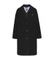 Tommy Jeans Cappotto monopetto nero