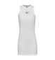 Tommy Jeans Sukienka ESS Logo biała