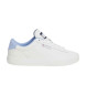 Tommy Jeans Cupsole Logo Leather Sneakers white