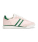 Tommy Jeans Classic running leather shoes pink 