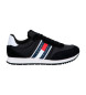 Tommy Jeans Sapatilhas Runner preto