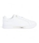 Tommy Hilfiger Cupsole Leder Turnschuhe weiß