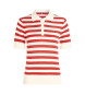 Tommy Hilfiger Polo de punto rojo