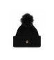 Tommy Hilfiger Chapéu chique com pompom
 preto