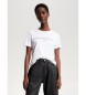 Tommy Hilfiger T-shirt avec logo blanc