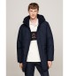 Tommy Hilfiger Parka matelasse de style utilitaire marine