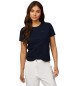 Tommy Hilfiger T-shirt a maniche corte blu navy slim fit