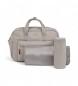 Tommy Hilfiger Grey monogrammed changing bag