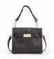 Tommy Hilfiger Bolso satchel Heritage con tachuelas negro