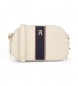 Tommy Hilfiger Saco de ombro branco texturado