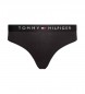 Tommy Hilfiger Braguita corte bikini negro