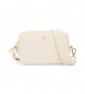 Tommy Hilfiger Soft Logo beige shoulder bag