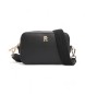 Tommy Hilfiger Bolso bandolers Soft Logo negro