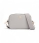 Tommy Hilfiger Bolso bandolers Soft Logo gris