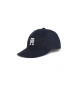 Tommy Hilfiger Navy Sommer Baseballkappe mit Monogramm