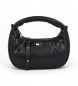 Tommy Hilfiger Saco com almofada Mini Hobo Preto