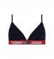Tommy Hilfiger Bralette bra without padding and navy band