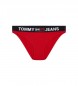 Tommy Hilfiger Slip Tailleband Contrast rood