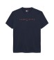 Tommy Jeans T-shirt with navy linear logo