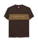 Tommy Jeans Camiseta Block marrn
