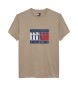 Tommy Jeans T-shirt Ss taupe