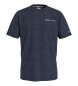 Tommy Jeans T-shirt Serif marinblå