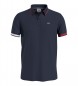 Tommy Jeans Poloshirt Flagge navy