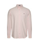 Tommy Jeans Chemise oxford rose à coupe régulière