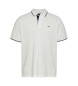 Tommy Jeans Polo TJM a maniche corte di colore bianco sporco