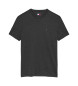 Tommy Jeans Marmoriertes extra schmal geschnittenes T-Shirt schwarz