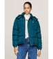 Tommy Jeans Gewatteerd waterafstotend Alaska jack blauw