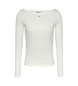 Tommy Jeans Long sleeve t-shirt white ecru