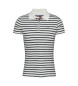 Tommy Jeans Polo Slim Essential white ecru, navy