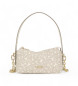 TOUS Kaos Mini Lines Mini Tasche beige grau