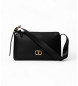 Twinset Bolso bandolera con logotipo negro