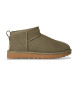 UGG Classic Ultra Mini Leren Laarsjes groen