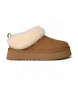 UGG Tazzelle bruin leren enkellaarsjes